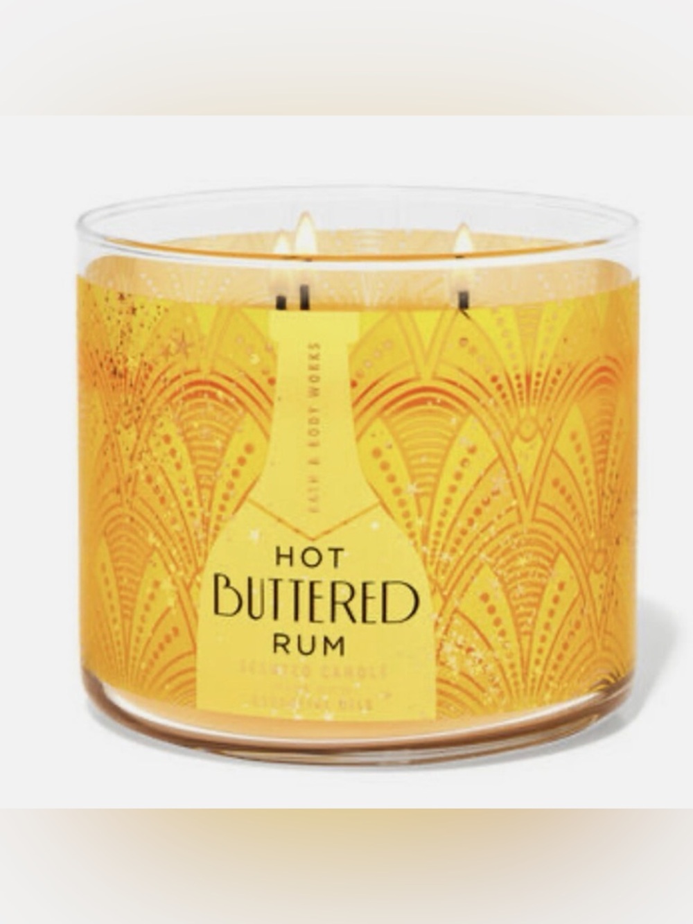 New Bath and Body Works Hot Buttered Rum Candle
